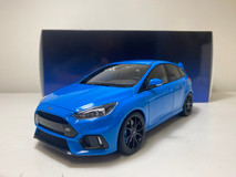 DAMAGED DEFECT AS-IS 1/18 AUTOart Ford Focus RS (Blue) Full Open Car Model