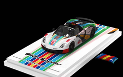 1/64 TimeMicro Porsche 918 Spyder LeMans (Rainbow) Diecast Car Model