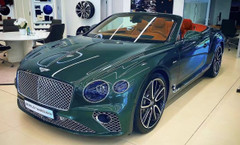 1/18 HH Model Bentley Continental GTC (Emerald Green) Resin Car Model Limited 30 Pieces