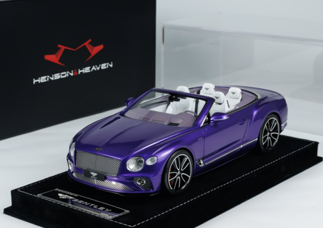 ミニチャンプス 1/18 ベントレーコンチネンタルGT ブラック
