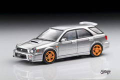 1/64 Furuya Subaru Impreza WRX STi GG Wagon 7th Generation (Silver) Diecast Car Model