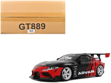 1/18 GT Spirit 2020 Toyota Supra GR by Advan (Black) Car Model