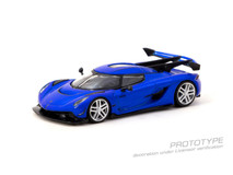 1/64 Tarmac Works Koenigsegg Jesko Attack (Blue) Diecast Car Model