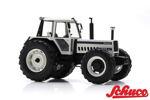 Miniature Tracteur Schuco Lamborghini 1556 DT 1981 - 1/18 - Blanc