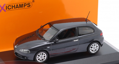 Minichamps 1:43 Alfa Romeo 147 Año de construcción 2005 negro metálico