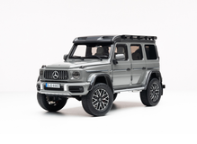 1/18 Mercedes-AMG G63 4x4² Grey Diecast full open