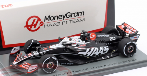 1/43 Spark 2024 MoneyGram Haas F1 Team VF-24 No.20 Saudi