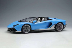 1/18 Make Up 2022 Lamborghini Aventador Ultimae Roadster Tribute Miura Roadster (Azzurro Flake Blue) Car Model Limited