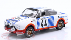 1/24 Ixo 1977 Skoda 130 RS #44 Rallye Monte Carlo AZNP Škoda Mladá Boleslav Miloslav Zapadlo, Jiří Motal Car Model