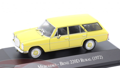 1/43 Altaya 1972 Mercedes-Benz 220 Rural (Yellow) Car Model