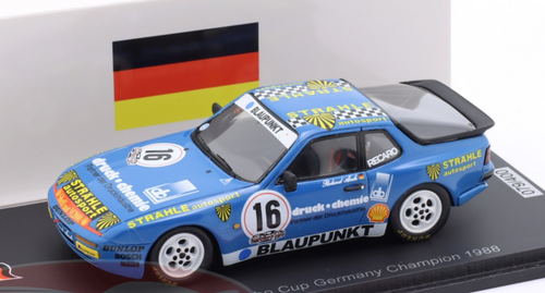 1/43 Spark Porsche 944 Turbo Cup No.16 Germany Champion 1988