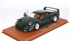 1/18 BBR & Kyosho Ferrari F40 (Green) By GTO Motors Saronno Diecast Car Model Limited 300 Pieces