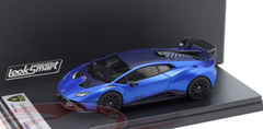 1/43 LookSmart 2021 Lamborghini Huracan STO (Aegeus Blue) Car Model