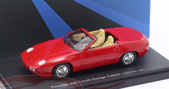 1/43 AutoCult 1981 Porsche 928 Carelli Design Cabriolet (Red) Car Model