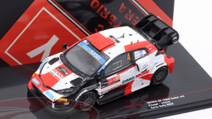 1/43 Ixo 2022 Toyota GR Yaris Rally1 #4 3rd rally Ypres Toyota Gazoo Racing WRT Esapekka Lappi, Jane Ferm Car Model