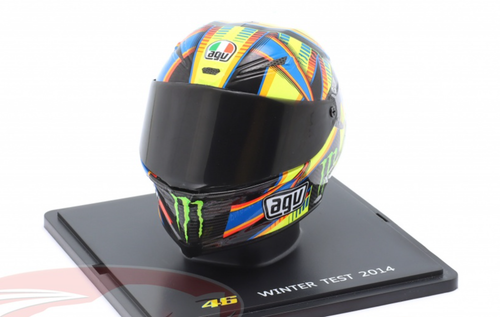 Valentino Rossi #46 winter test MotoGP 2014 helmet 1:5 Spark Editions Valentino Rossi #46 winter test MotoGP 2014 helmet 1:5 Spark Editions