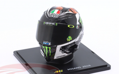 1/5 Spark 2016 Valentino Rossi #46 2nd MotoGP Misano Yamaha YZR-M1 Helmet Model