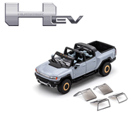 1/64 GCD 2023 GMC Hummer EV Pickup (Grey) Diecast Car Model