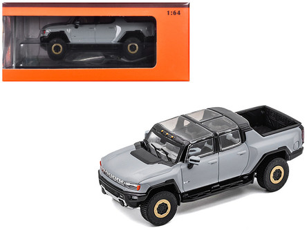 1/64 GCD 2023 GMC Hummer EV Pickup (Grey) Diecast Car Model