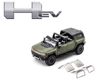 1/64 GCD 2023 GMC Hummer EV SUV (Green) Diecast Car Model