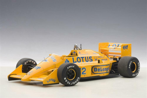 1/18 AUTOart LOTUS 99T HONDA F1 JAPANESE GP 1987 A.SENNA #12