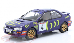 1/18 Altaya 1995 Subaru Impreza 555 #4 Winner RAC Rallye 555 Subaru WRT Colin McRae, Derek Ringer Car Model