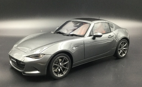 美品 Mazda MX-5 Miata 1/18 ミニカー シルバー 1/18 Kyosho Mazda MX-5 MX5 Miata (Grey) Resin Car Model