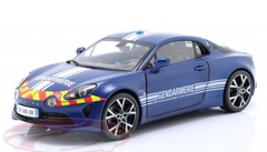 1/18 Solido 2023 Renault Alpine A110 Gendarmerie Diecast Car Model