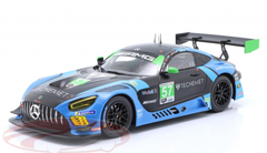 1/18 Ixo 2021 Mercedes-AMG GT3 #57 Winner GTD class 24h Daytona Russell Ward, Indy Dontje, Philip Ellis, Maro Engel Car Model