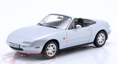 1/18 Norev 1989 Mazda MX-5 Roadster (Silver) Diecast Car Model