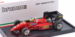 1/43 Brumm 1984 Formula 1 Michele Alboreto Ferrari 126 C4 #27 Winner Belgium GP Car Model