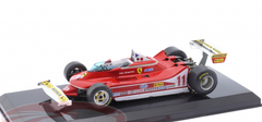 1/24 Premium Collectibles 1979 Formula 1 Jody Scheckter Ferrari 312T4 #11 Winner Italy GP World Champion Car Model