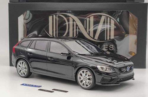 1/18 DNA Collectibles 2016 Volvo V60 T6 AWD Polestar (Black) Car