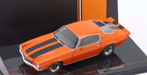 1/43 Ixo 1972 Chevrolet Camaro RS-Z28 (Orange with Black Stripes