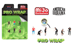 1/64 American Diorama Figures Pro-Wrap Vehicle Wrap Figure Set