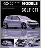 1/64 Maxwell Volkswagen VW Golf GTI MK6 (Silver) Car Model