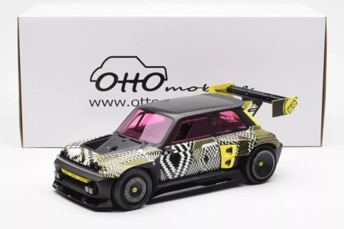 1/18 OTTO 2022 Renault 5 Turbo 3E Car Model - LIVECARMODEL.com