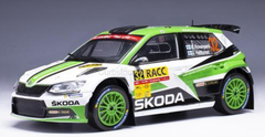 1/24 Ixo 2018 Skoda Fabia R5 #31 rally Catalonia Skoda Motorsport Jan Kopecký, Pavel Dresler Car Model