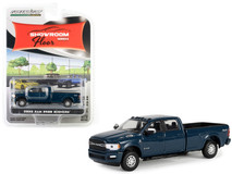 2023 Dodge Ram 2500 Bighorn Crew Cab 4x4 Pickup Truck Patriot Blue Metallic "Showroom Floor" Series 5 1/64 Diecast Model Car by Greenlight