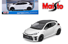 1/27 Maisto 2021 Toyota GR Yaris (White) Special Edition Diecast Car Model