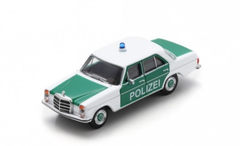 1/64 Schuco Mercedes-Benz 200D/8 Polizei Diecast Car Model