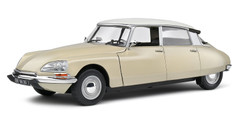 1/18 Solido 1972 Citroen D Special (Beige White) Diecast Car Model