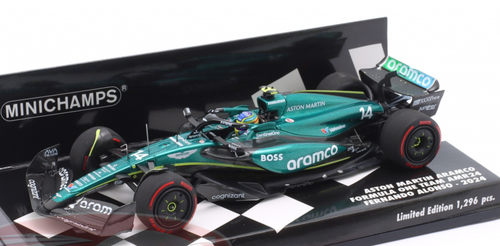1/43 Minichamps 2024 Formula 1 Aston Martin Aramco F1 Team