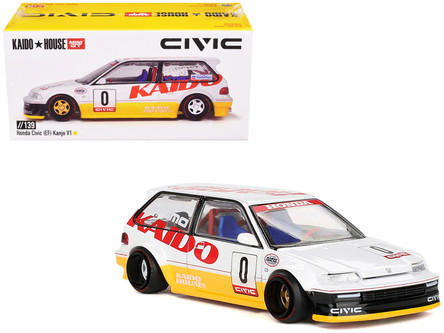 1/64 Kaido House & Mini GT Honda Civic (EF) Kanjo V1 #0 Diecast