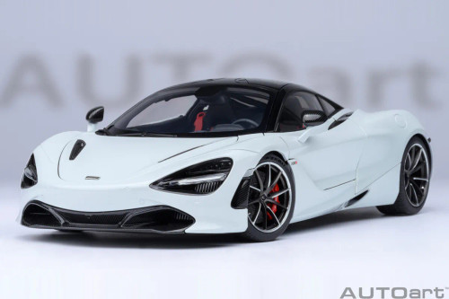 1/18 AUTOart McLaren 720S (Silica White) Car Model - LIVECARMODEL.com
