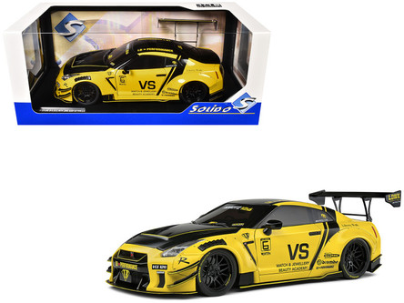 1/18 Solido 2020 Nissan GT-R GTR R35 Liberty Walk Body Kit (Yellow