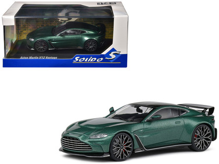 1/43 Solido 2023 Aston Martin Vantage V12 (Green) Diecast Car