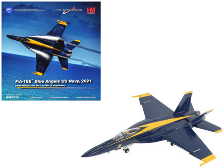 HOBBYMASTER 米海軍 F-18 Blue Engels 1/72 McDonnell Douglas F/A-18E Super Hornet Aircraft 
