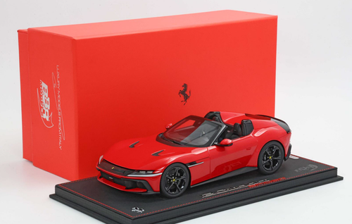 ZD 1/64 Ferrari 12 Cilindri ROSSO CORSA Pre-order) BBR 1/64