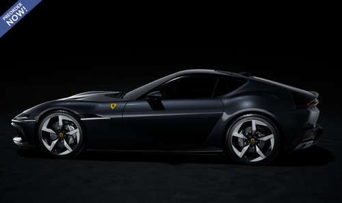 1/43 BBR Ferrari 12 Cilindri Coupe (Black Purosangue) Car